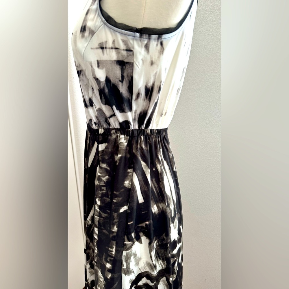 Simply Vera Wang Mid-Length Dress, Black/White, Size XS - Picture 5 of 7